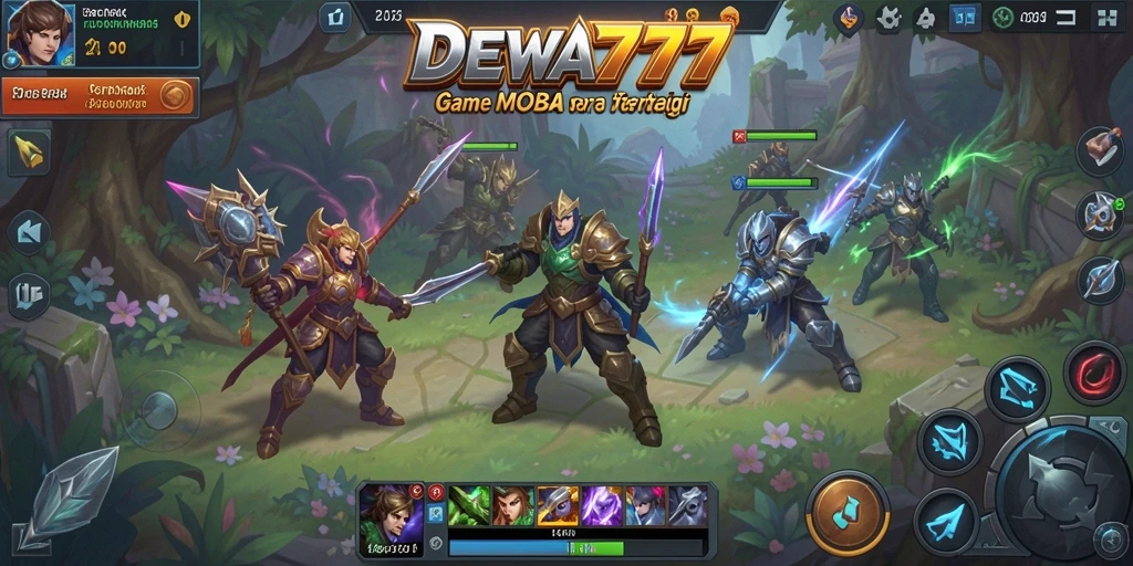 Tampilan gameplay seru di battlefield DEWA777