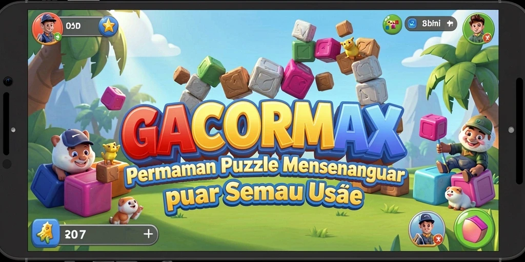Tampilan gameplay GACORMAX yang menarik dan menantang.
