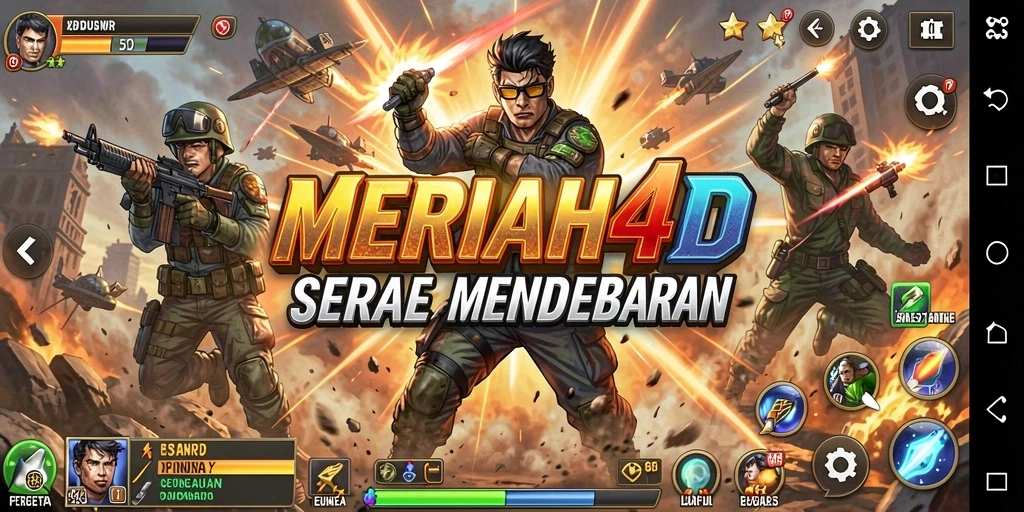 Tampilkan gameplay seru dan mendebarkan dari MERIAH4D.